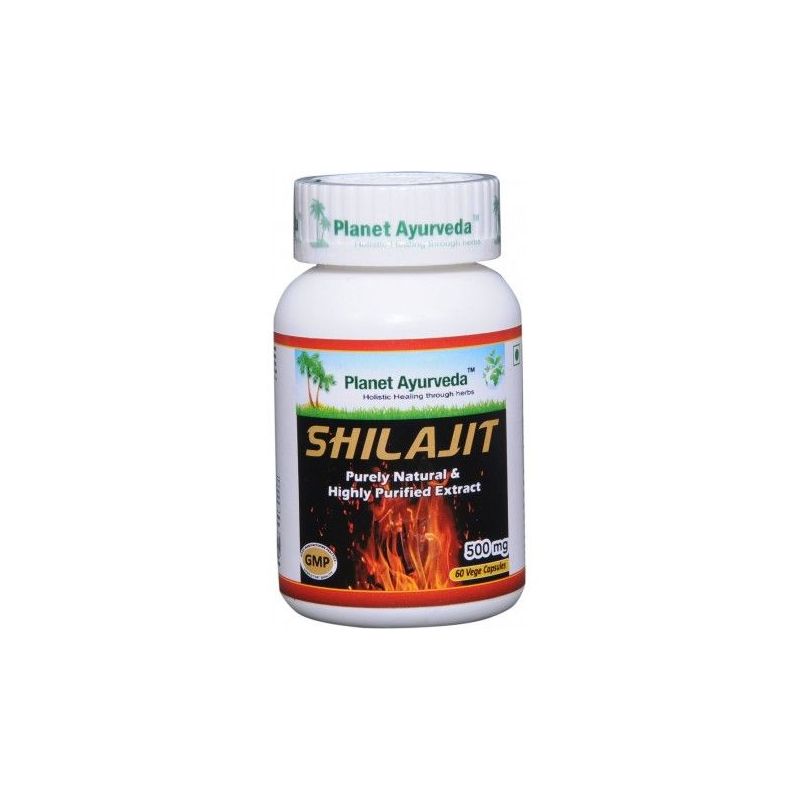 Shilajit (mumio) 60 capsules - Planet Ayurveda