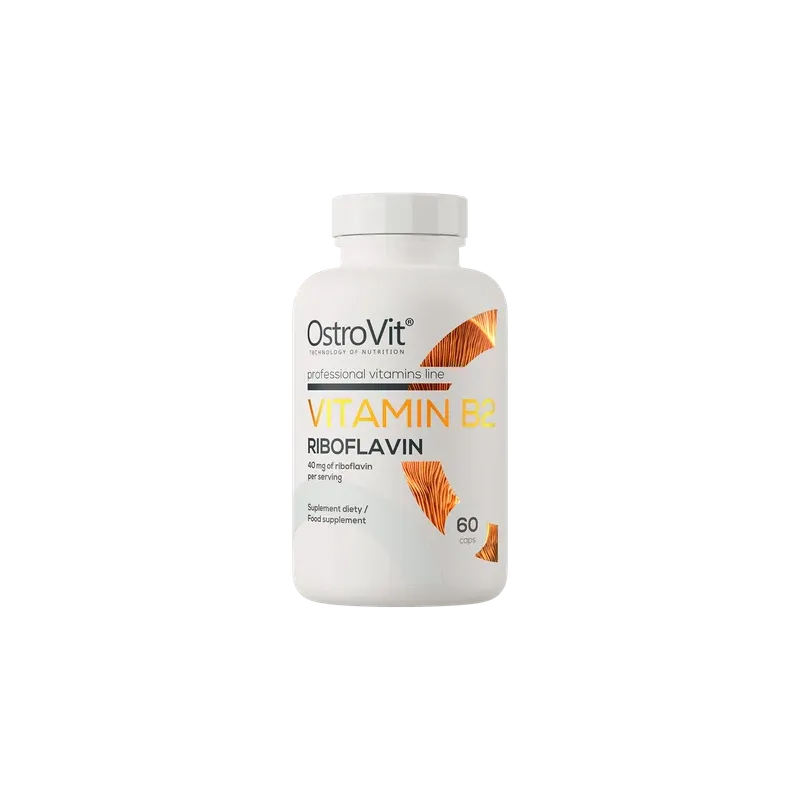 Vitamin B2 Riboflavin, N60 Capsules – OstroVit