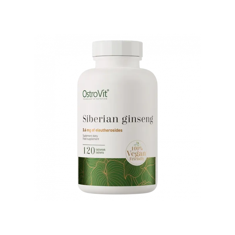 Siberian Ginseng VEGE 120 tablets OstroVit