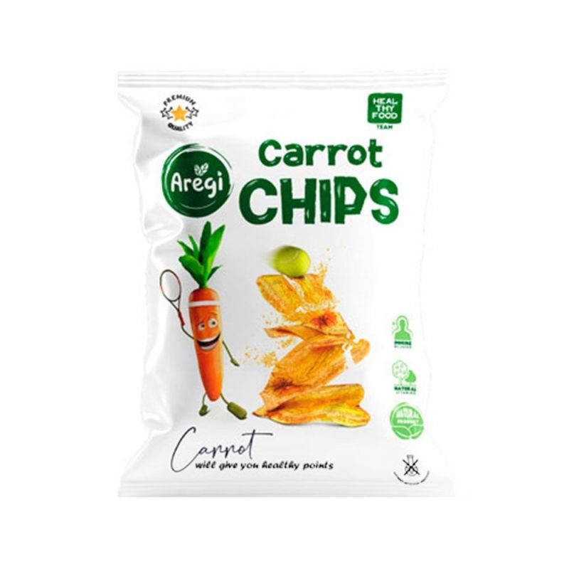 Carrot Chips 50 g - AREGI