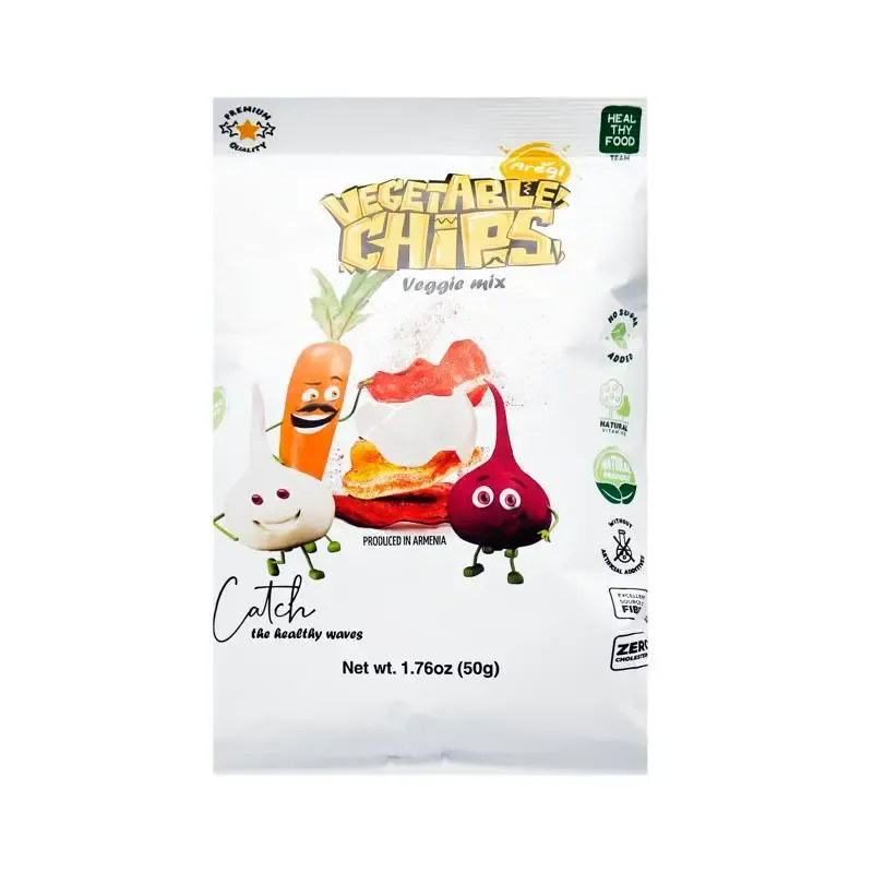 Vegetable Chips, 50 g - AREGI