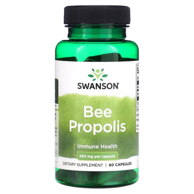 "SWANSON" Bee Propolis 550 mg kapslid, N60
