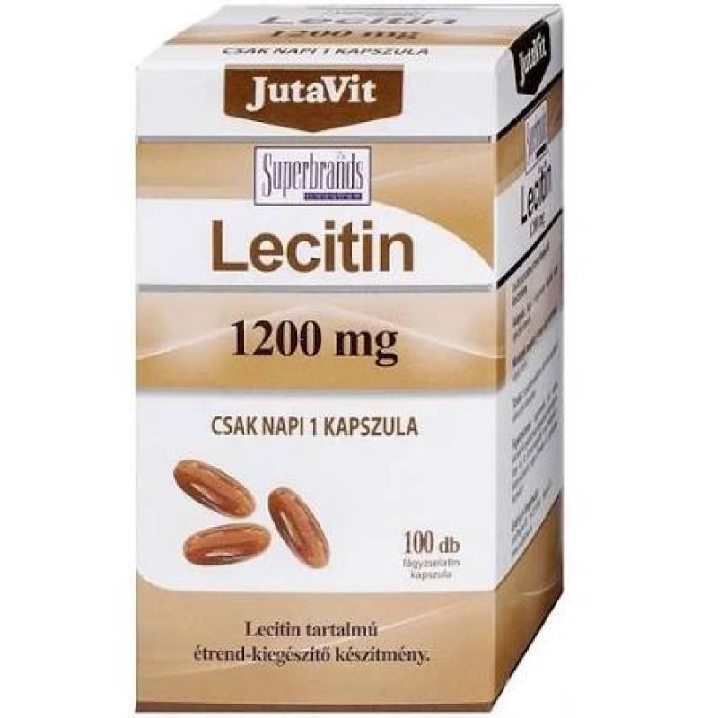 "JUTAVIT" Letsitiin 1200 mg kapslid, N100