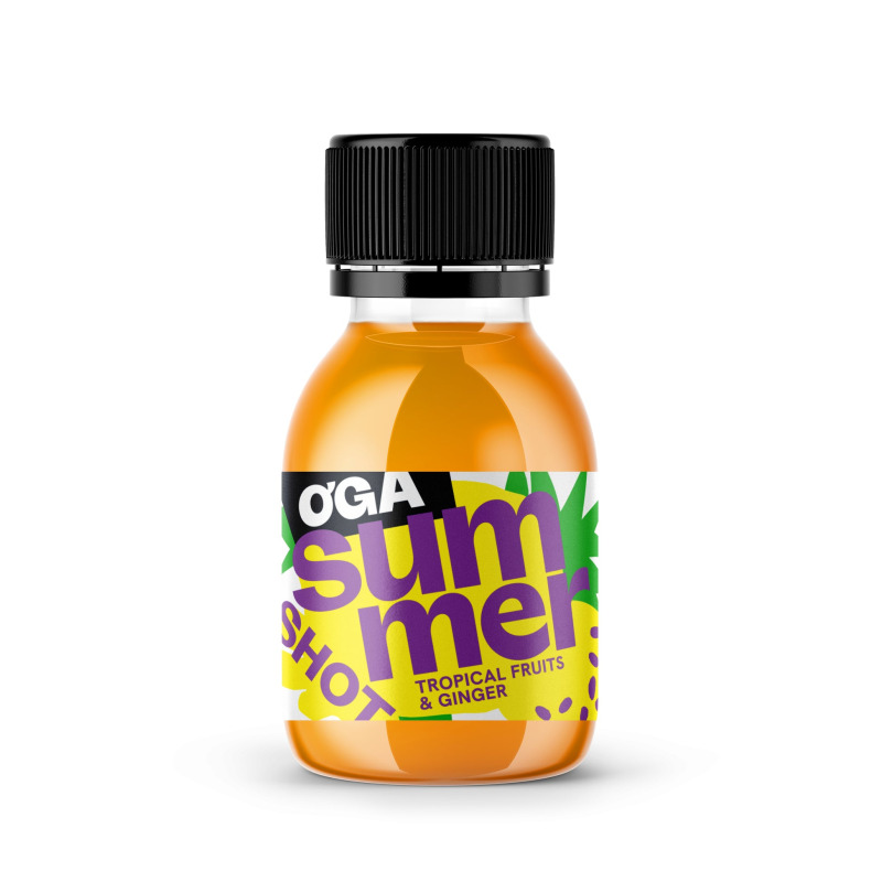 "OGA" SUMMER SHOT  Tropical fruits & Ginger 60 ml