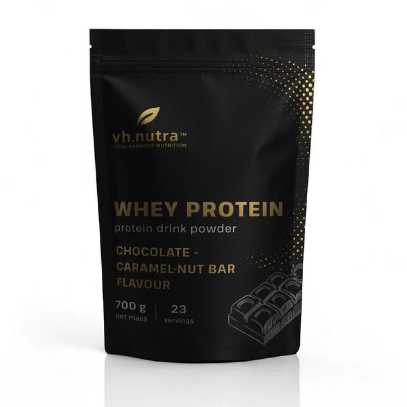 "VH.NUTRA"  Whey Protein Chocolate - Caramel - Nut Bar 700 g