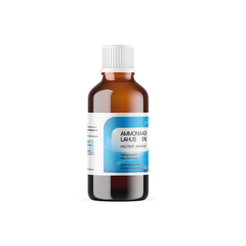 "PAIRA" AMMONIAAGI LAHUS 6% 40 ml