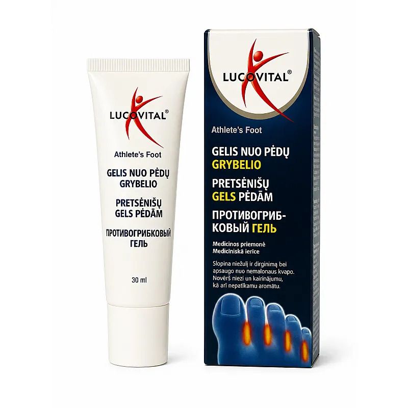 "LUCOVITAL" Seenevastane jalageel, 30 ml