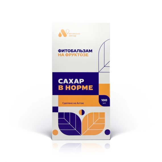 "ALTAISKII NEKTAR" SUHKUR NORMIS fütopalsam 100 ml