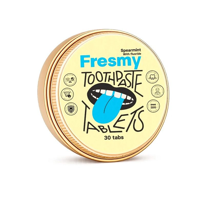 "FRESMY" Piparmündi hambapastatabletid fluoriidiga, N30