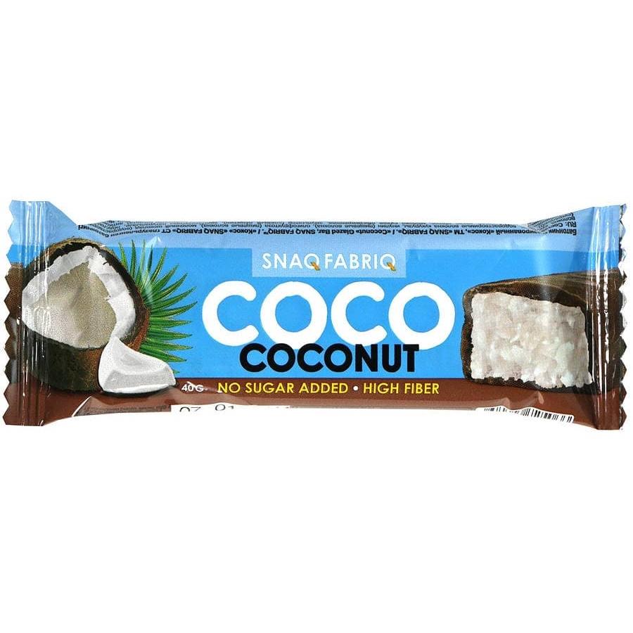 "SNAQ FABRIQ" Glasuuritud batoon "Coconut" 40 g
