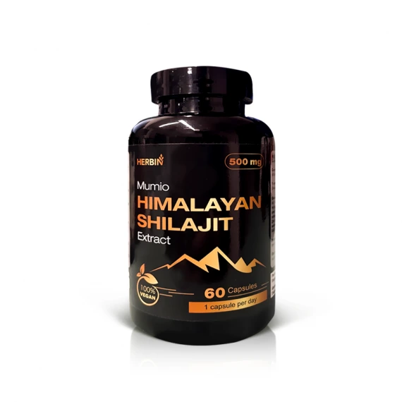 Himalayan Mumie Extract 500mg, N60 - Herbin