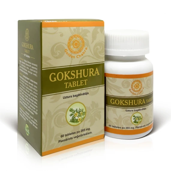 Gokshura (Tribulus terrestris / Puncture vine), 60 tablets –Goodcare Pharma