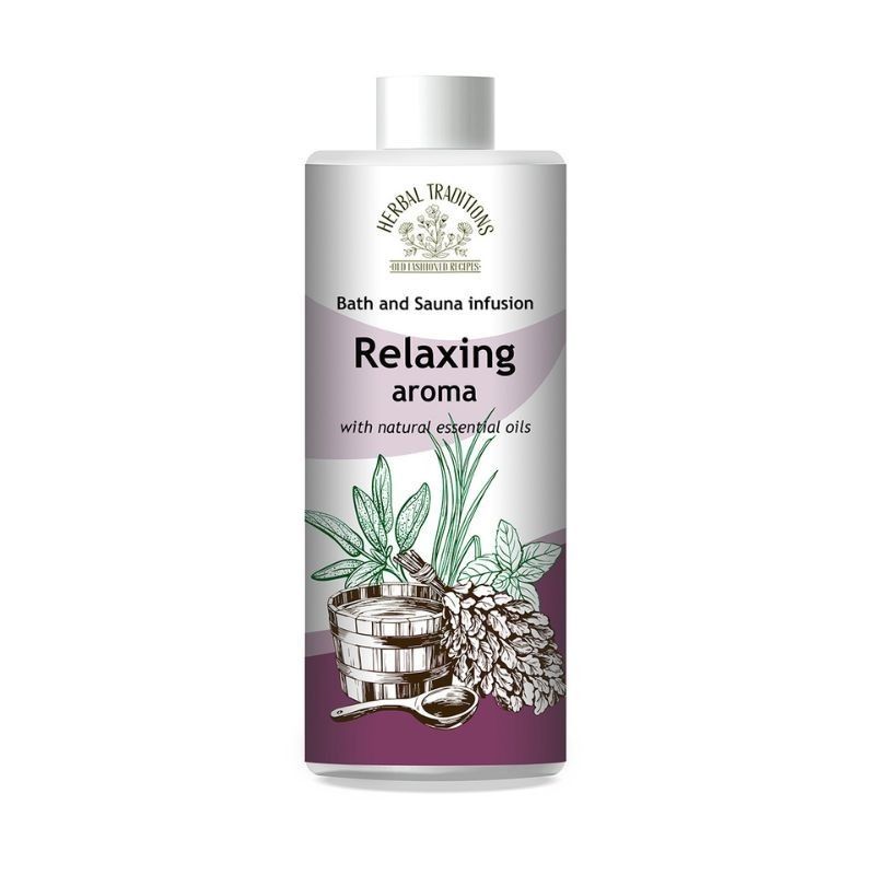 "HERBAL TRADITIONS" Sauna- ja vannileotis "Lõõgastav aroom", 500 ml