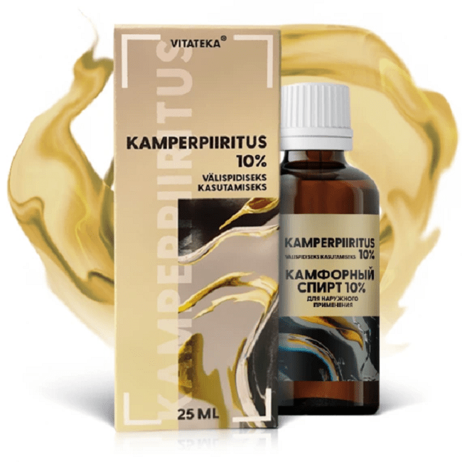 "VITATEKA" Kamperpiiritus 10%  25 ml
