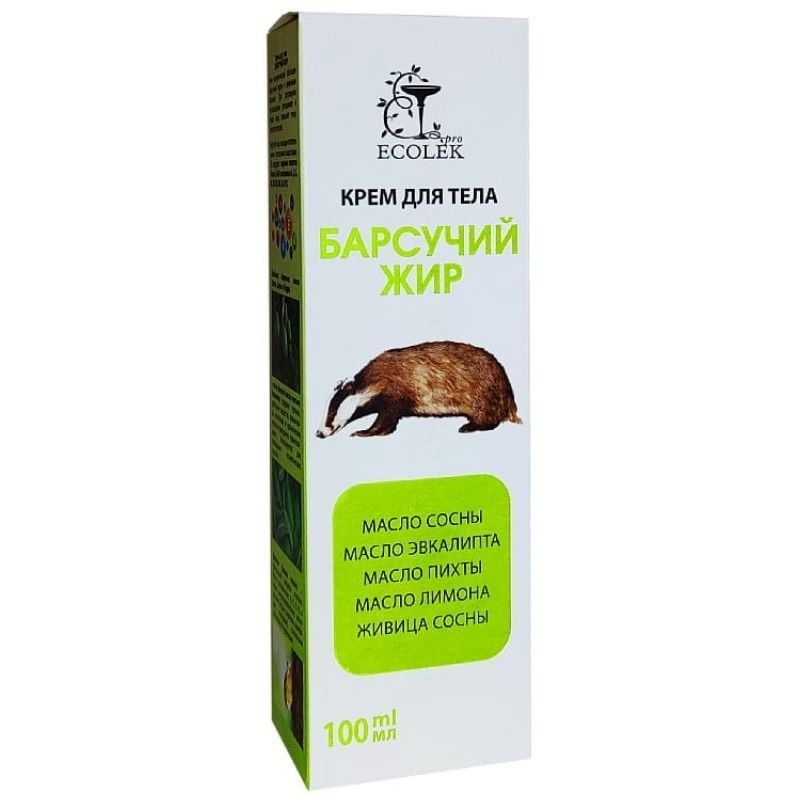 "ECOLEK" Mägarasva kehakreem 100 ml