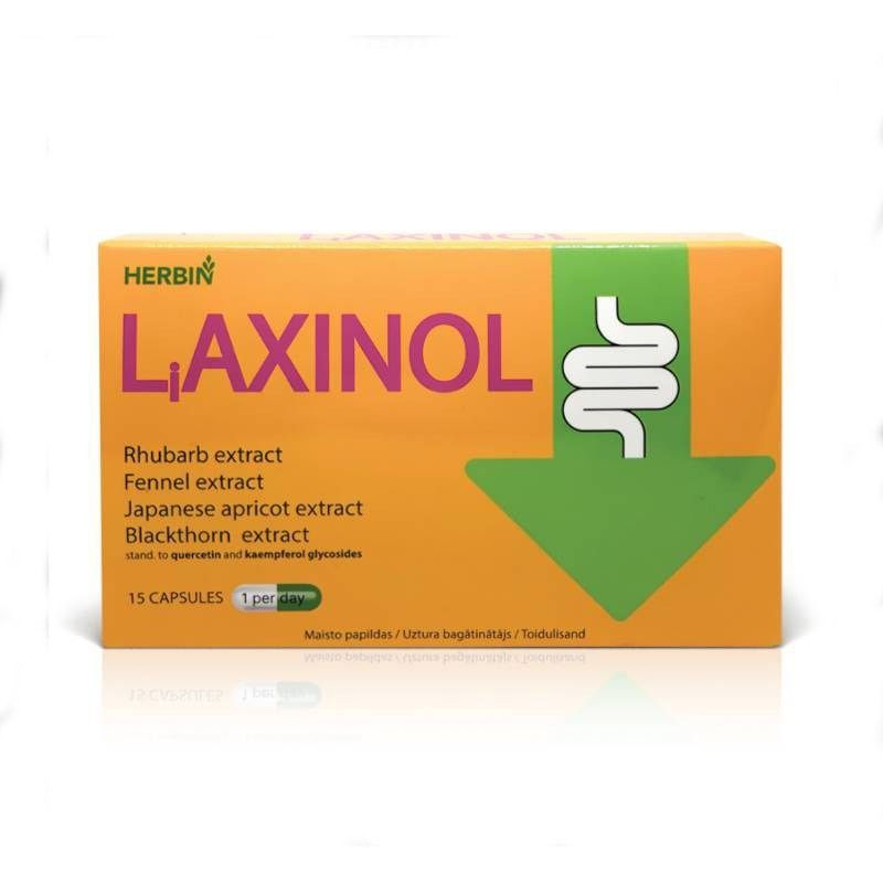 "HERBIN" LAXINOL kapslid N15