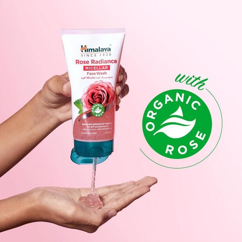 "HIMALAYA" Mitsellaarne näopuhastusgeel „Roosi sära“,150 ml