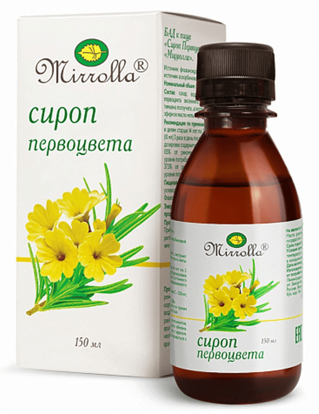 "MIRROLLA" Nurmenuku siirup 150 ml