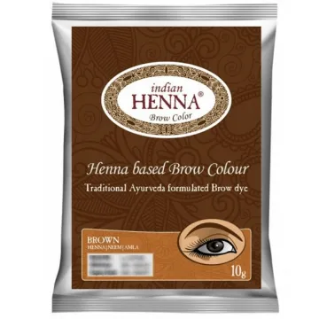 "Indian Henna" India henna kulmudele, pruun 10 G