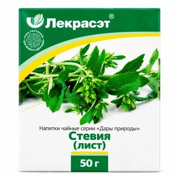 "LEKRASET" Stevia lehed 50 g