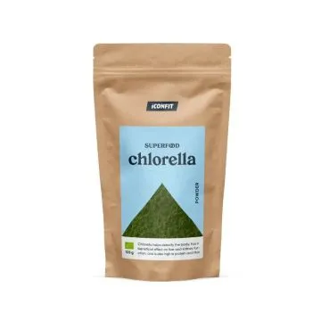 "ICONFIT" Chlorella pulber 125 g