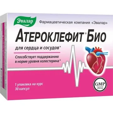 ATEROKLEFIT BIO KAPSLID N30 EVALAR 
