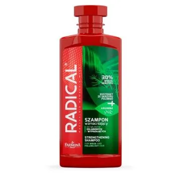 "RADICAL" Tugevdav šampoon juuste väljalangemise vastu 400 ml