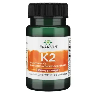 "SWANSON" K2 vitamiin kapslid N30