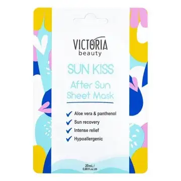 "VICTORIA BEAUTY" Päevitusjärgne kangasmask näole, 20 ml