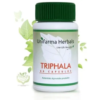 "UNIFARMA HERBALS" Triphala kapslid N60