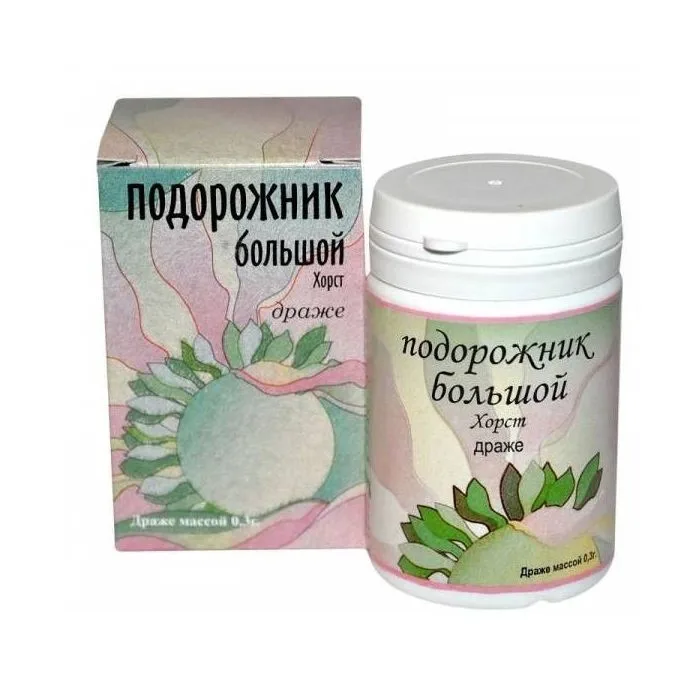 Teelehe drazheed Horst 0,3g (подорожник) ( podorozhnik )