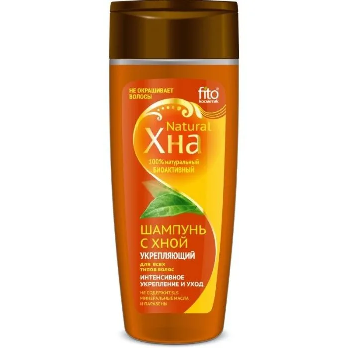 TUGEVDAV HENNAŠAMPOON KÕIGILE JUUSTETÜÜPIDELE 270ML - FITOKOSMETIK