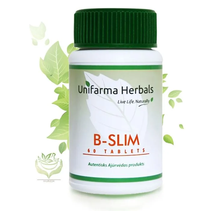 UNIFARMA HERBALS B-SLIM TABLETID N60