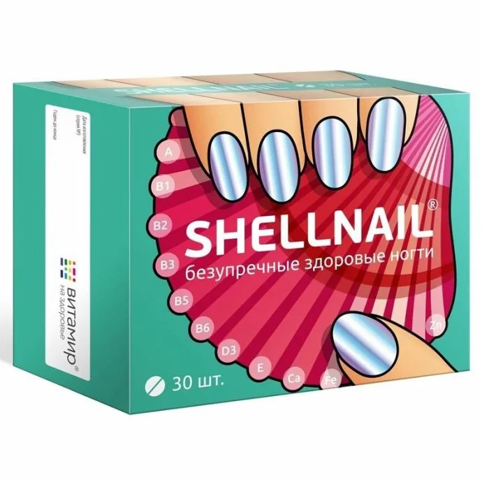 Vitamir shellnail tabletid N30