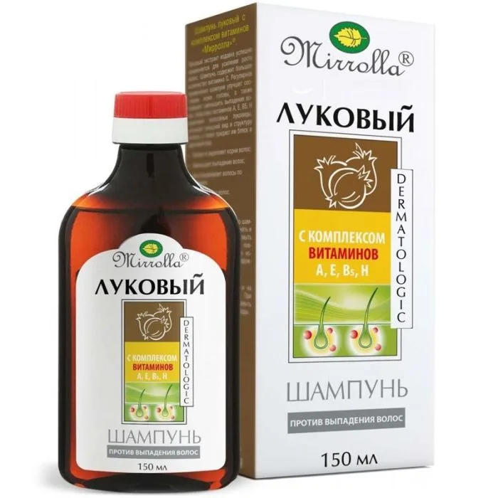 ŠAMPOON SIBULA VITAMIINIDEGA 150ml MIRROLLA