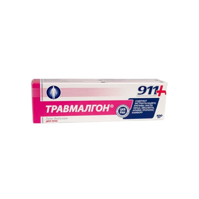 911 GEEL-PALSAM KEHALE TRAVMALGON 100ML 