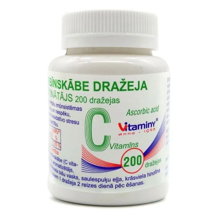 Askorbiinhappe dražeed N200