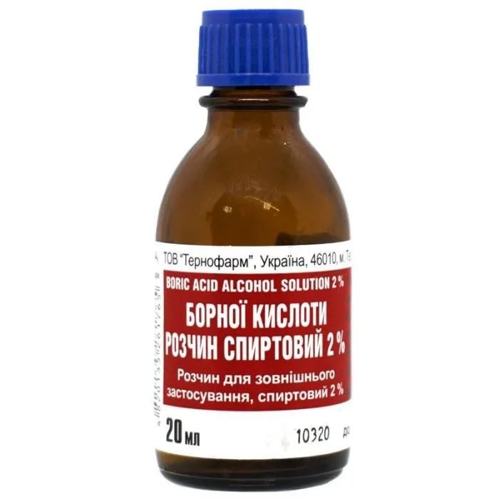 Boorpiiritus 2% 20ml ternofarm