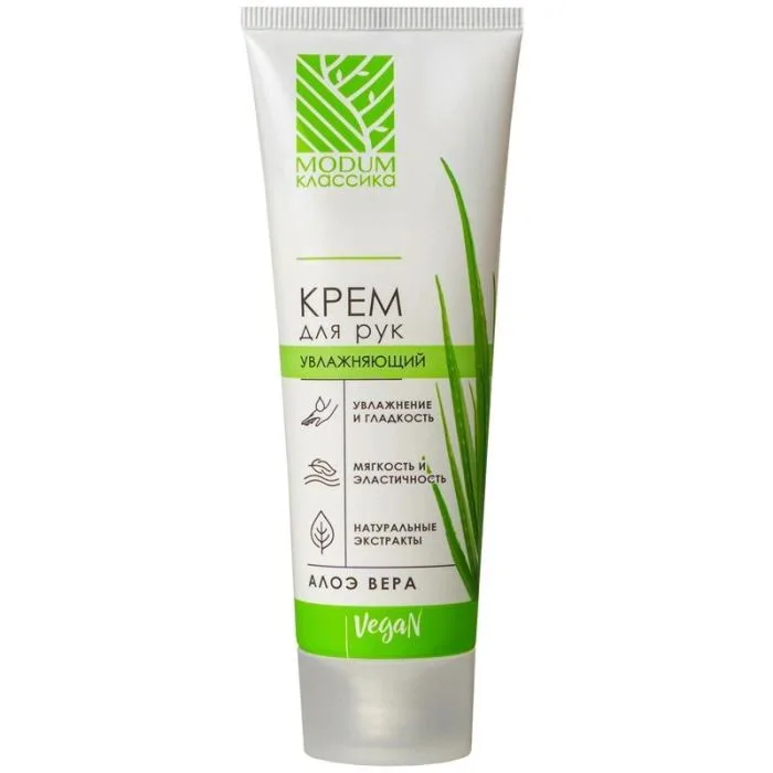 "MODUM" KLASSIKA NIISUTAV KÄTEKREEM "ALOE VERA", 75 g