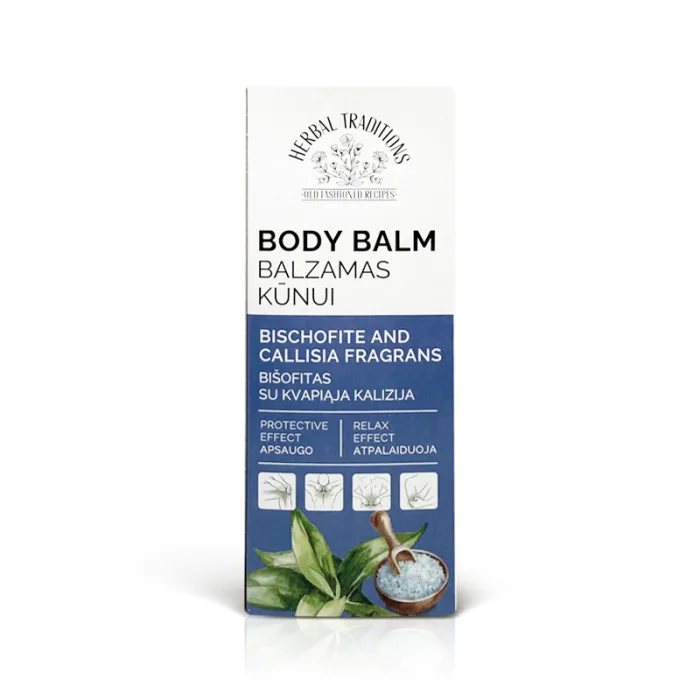 "HERBAL TRADITIONS" Bišofiit ja Kuldvunts kehapalsam 75 ml