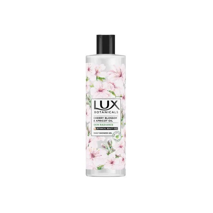 Lux Botanicals dušigeel kirsja ja aprikoosi õliga