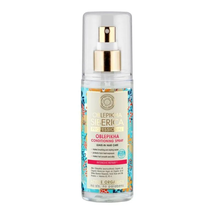 "Oblepikha Siberica" ASTELPAJU PALSAM SPREI juustele, 125 ml