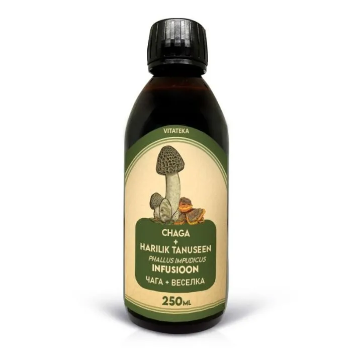 "BEFUX" šagaseene ja hariliku tõlviku (Phallus impudicus) infusioon, 250 ml-Sipro