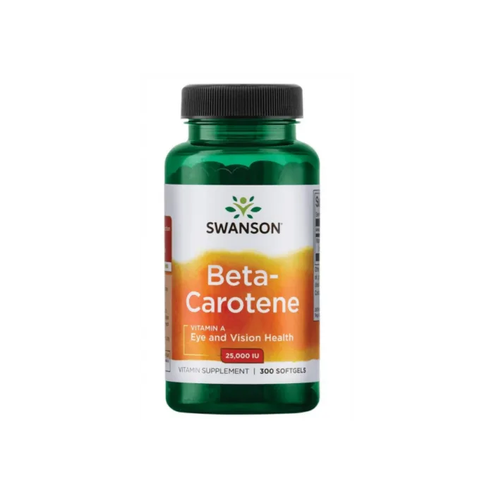 KAPSLID BETA CAROTENE A-VITAMIIN N100 25000IU - SWANSON 