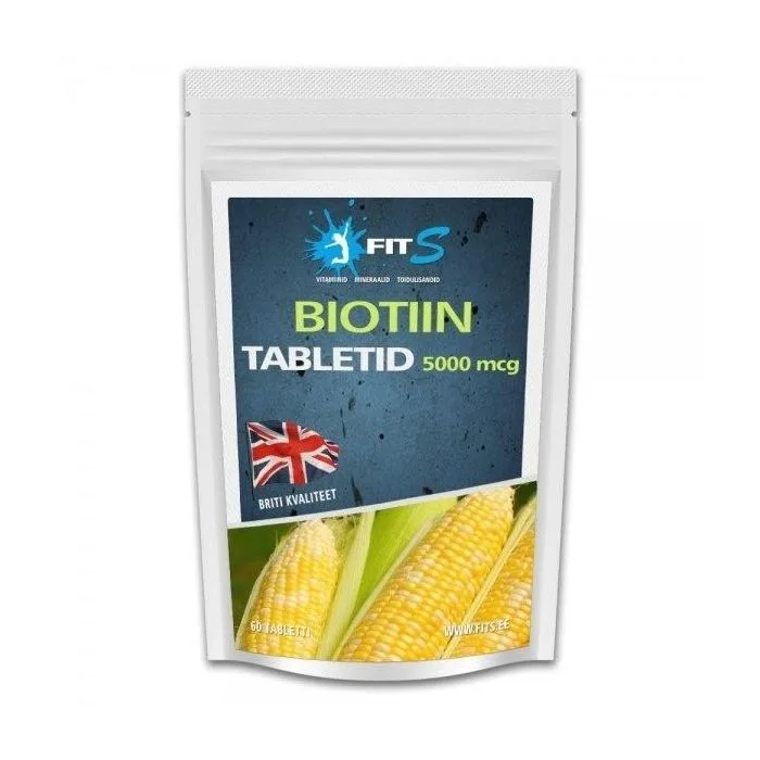 FITS  Biotiin 5000 mcg 60 tk 