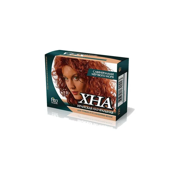 Henna Iraani Naturaalne Suurnumere mineraaliga125g(Fitokosmetik)