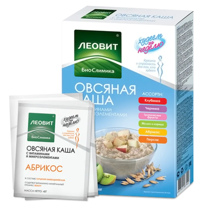 Kaerahelbepuder Assortii 280 g - Leovit