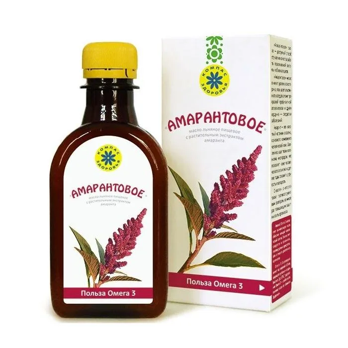 Linaseemne õli amarandiga 200 ml - Tervise Kompass