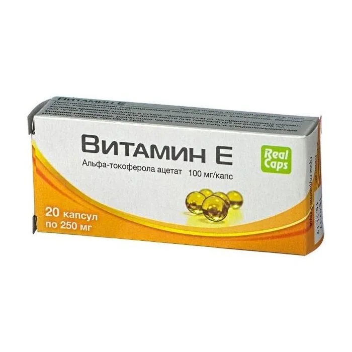 REALCAPS E-VITAMIIN KAPSLID 250MG N20