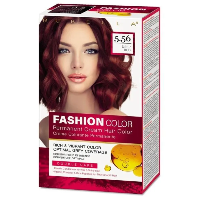 RUBELLA FASHION JUUKSEVÄRV SÜGAV PUNANE  5.56 115ML
